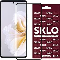 Захисне скло Sklo Full Glue 3D Tempered Glass для Tecno POVA Neo 3 [LH6n] Black [95284] - мініатюра 2