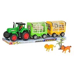 Трактор інерція з причепом тварини 4 шт. 906-104 A-Toys