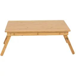 Складний стіл Bo-Camp Walworth 70x40 cm Bamboo Brown (1404313), Світло-коричневий - мініатюра 2