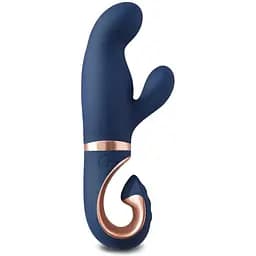 Вибратор-кролик Gvibe Gentley 19,9 см (синий)