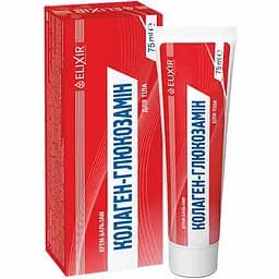 Крем-бальзам для тіла Elixir Колаген-глюкозамін 75 мл