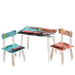 Дитячий столик M 501-33 стільниця 60 х 40 см, 2 стільчики