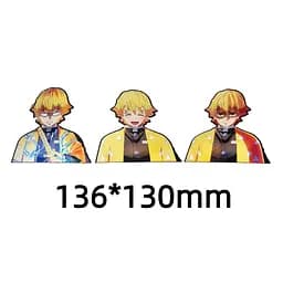 Голографічна наклейка Клинок, що розсікає демонів Зеніцу Demon Slayer Zenitsu