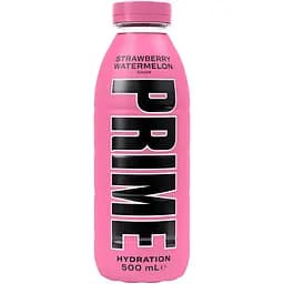 Напиток Prime Hydration Strawberry Watermelon безалкогольный негазированный 0.5 л