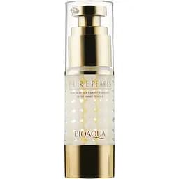 Крем-гель для шкіри навколо очей із перловою пудрою Bioaqua Pure Pearls, 35 мл