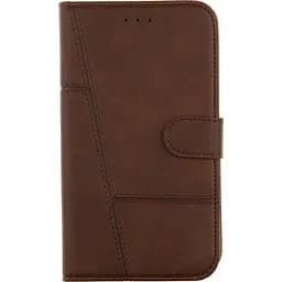 Чохол-книжка Toto Book Silicone Slide Universal Cover 6.5" (№1) Brown