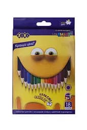 Карандаши цветные Smart, 18 цветов