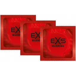 Презервативи EXS Warming із зігріваючим лубрикантом 3 шт. 