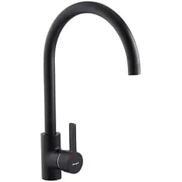 Смеситель для кухни Ibergrif M22118B CV028500 Черный матовый