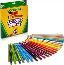 Набір кольорових олівців Crayola 50 шт. (68-4050) - мініатюра 2