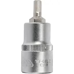 Головка торцевая Yato квадрат 1/2" HEX M5 L=55 мм (YT-04381)