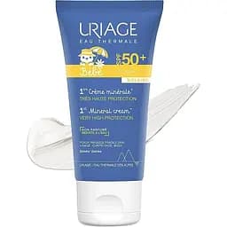 Уцінка. Сонцезахисний крем для обличчя Uriage Веве SPF50+ 1-й мінеральний 50 мл  - мініатюра 3