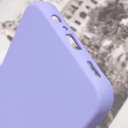 Чохол Silicone Cover Lakshmi Full Camera (AAA) для Samsung Galaxy A14 4G/5G Бузковий / Dasheen - мініатюра 7