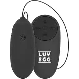 Виброяйцо EasyToys Luv Egg 16 см черный