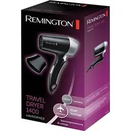 Фен дорожній Remington On The Go чорний 1400 Вт (D2400) - мініатюра 5