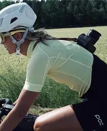 Велоджерсі жіноче POC Essential Road Logo Jersey L Жовтий - мініатюра 4