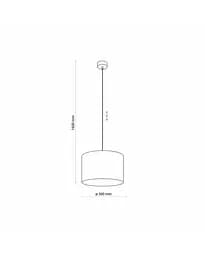 Підвісний світильник TK Lighting 4991 Moreno E27 1x15W IP20 - мініатюра 3