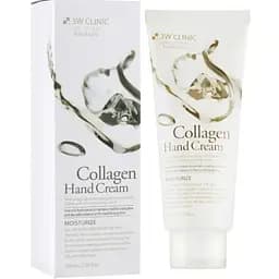 Крем для рук 3W Clinic Collagen Hand Cream зволожуючий з колагеном 100 мл - мініатюра 2