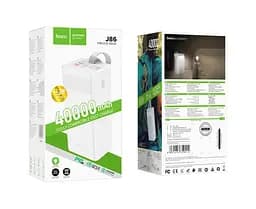 Портативна батарея Hoco J86 40000mAh 22.5W з лампою белfz - мініатюра 5