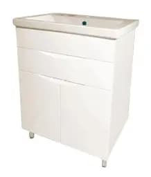 Тумба ПіК Ямайка Т6 + раковина Cersanit Como 70 см Білий 30412