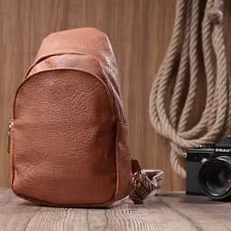 Жіноча сумка Vintage через плече з екошкіри з акцентом на текстильну ручку 15х25х5 см sum0026972 - мініатюра 9