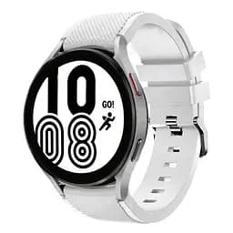 Ремінець для Samsung Galaxy Watch 5 40mm - білий ширина кріплення 20мм силікон Watchbands Gear (W44-3WB17528532) - мініатюра 2