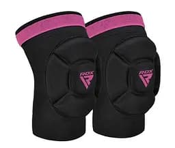 Наколенники спортивные RDX HOSIERY KNEE FOAM K5 BLACK/PINK-M (пара) (HYP-K5BP-M)