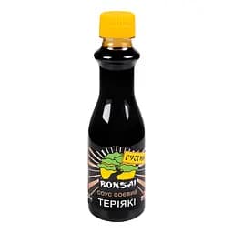 Соус соевый Bonsai Терияки, с чесноком и имбирем, 235 мл (910050)