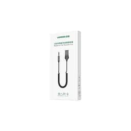 FM модулятор Ugreen Bluetooth 5.0 Aux with mic CM309 UGREEN Black (70601) - мініатюра 3