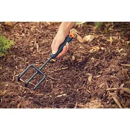 Розрихлювач ручний Fiskars Ergo 8,5 см, три зуба (1027019) - мініатюра 2