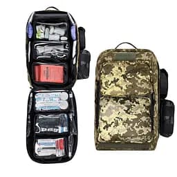 Аптечний набір (тактичний рюкзак) санітарного інструктора (з турнікетами SOF-T Gen 5)