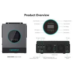 Інвертор Marsriva MR-SPF6.5K-LP1-TL20E, Wi-Fi, 6.5KW (MR-SPF6.5K-LP1-TL20E) - мініатюра 6