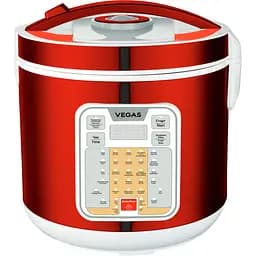 Мультиварка Vegas VMC-9090R красная
