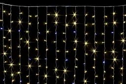 Гирлянда штора 3х2 м на окно Теплый Белый Laplandia 360 лампочек от сети (ww.03.5Т.360+)