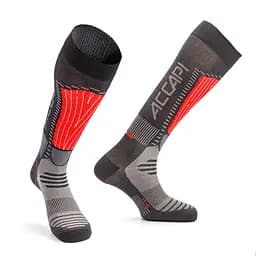 Термоноски Accapi Ski Touch 42-44 Чорний-Червоний