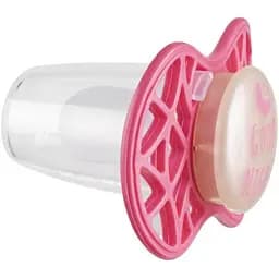 Пустушка Nuvita 7085 Air55 Cool симетрична 6m+ GOOD NIGHT світиться у темряві кольору марсала NV7085GM