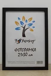 Фоторамка 21Х30, (А4), вишневая, 1611-х054-2, СТЕКЛО + КАРТОН