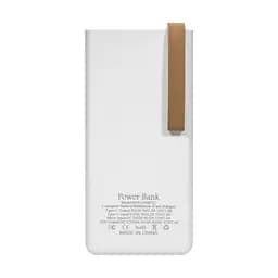 Повербанк 40000mAh Power Bank Kraft KPB-2340FCL White 22.5W QC3.0 LED-ліхтар (43-00061) - мініатюра 3