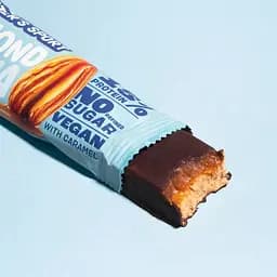 Протеиновая халва Sister's Sport Protein Halva, 40 грамм - Карамель-миндаль - мініатюра 2
