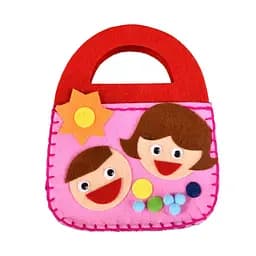 Набір для шиття Фетрова сумочка "Друзі" Strateg 31031 від 3 років