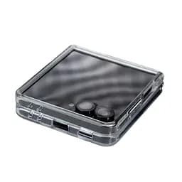 Чехол Samsung Galaxy Flip7 5G, Clear MagCase, прозрачный, противоударный, магнитный, панель-накладка с поддержкой MagSafe, поддержка беспроводной зарядки MagSafe, защита всего корпуса, TPU+PC, ArmorStandart (ARM88135) - мініатюра 4