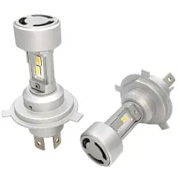 Комплект світлодіодних ламп Guarand V12F H4 H/L CSP 6000k 4800Lm 28w 12v
