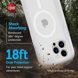 Протиударний чохол з кліпсою Pelican Voyager MagSafe для iPhone 14 Pro Max Clear аналог OtterBox Defender - мініатюра 9