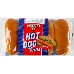 Булочки Dan Cake пшеничные для хот-догов 250 г (758590)