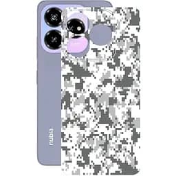 Захисна плівка StatusSKIN для ZTE Nubia V60 Design Корпус Вініл Піксель 3