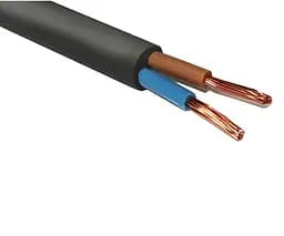 Мідний провід ПВС 2 х 2,5  ВЕКТОР чорний (бухта 100 м)