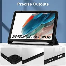 Чохол TPUCristal SlimTPU Spen holder Samsung Galaxy Tab A9 8.7 X110 X115 Синій - мініатюра 5