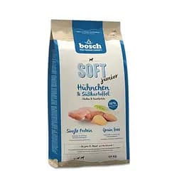 Напіввологий корм для собак Бош Софт з куркою та бататом, Bosch Soft Junior Chicken & Sweet Potato (2,5 кг)