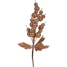 Гілочка декоративна Yes! Fun з золотими ягодами 24 см золота (973924)