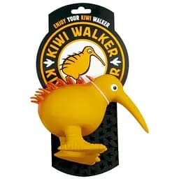 Игрушка Kiwi Walker Птица киви для собак оранжевая 13.5 см